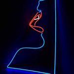 Cara enmarcada - Letrero LED Classic