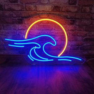 Sol y olas - Letrero LED Classic